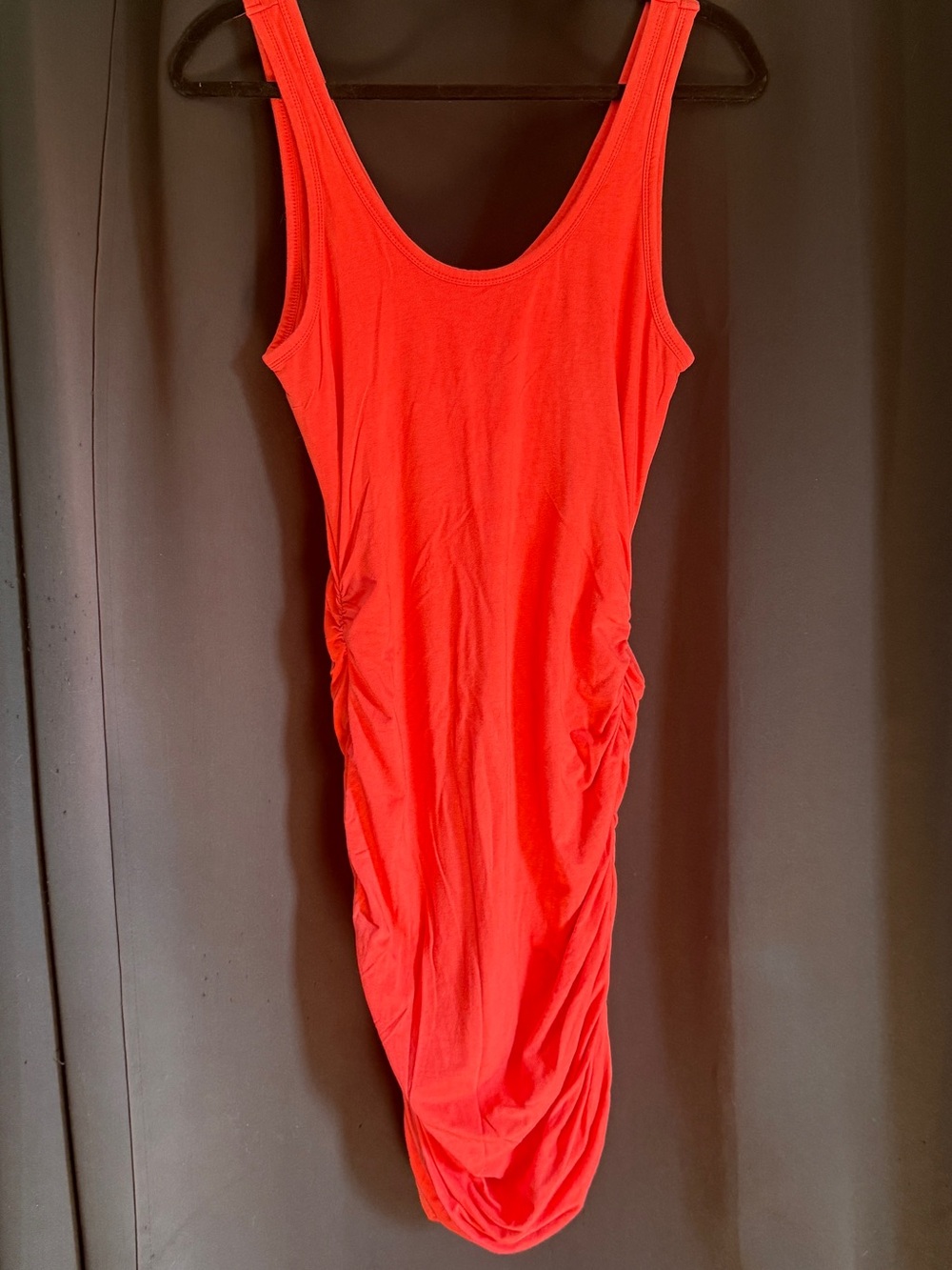 Express  Ruched Tank Dress - Picture 2 of 5